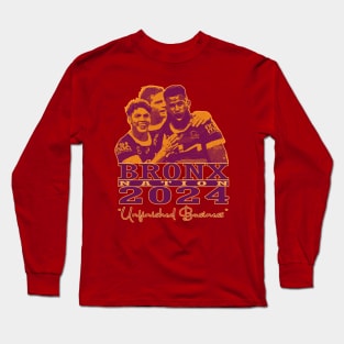 Brisbane Broncos - BROX NATION 2024 'UNFINISHED BUSINESS' Long Sleeve T-Shirt